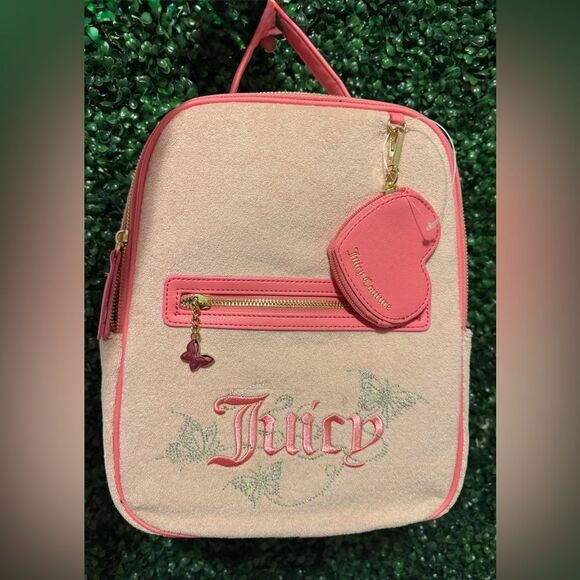 Juicy Couture Women's WINGIN’ IT Backpack, Pink Diamond/Pink - Picture 2 of 5